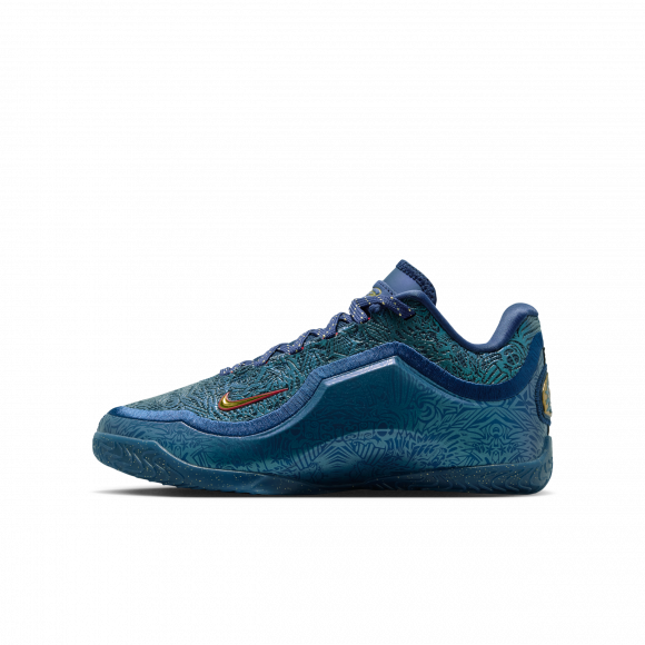 LeBron XXIII «Out For Redemption» basketsko til store barn - Blå - IV4798-400