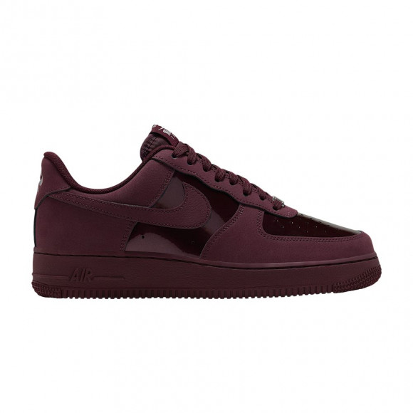 Nike Wmns Air Force 1 '07 SE 'Burgundy Crush Metallic Silver' | Red | Women's Size 6.5 - IV5103-601