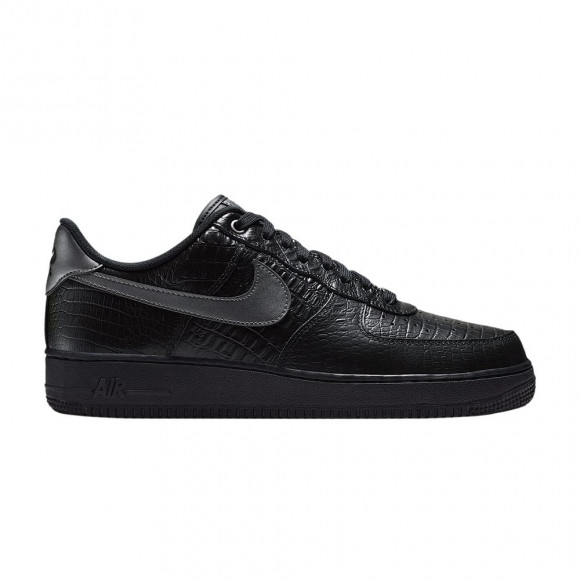 Nike Air Force 1 '07 'Triple Black Croc' | Men's Size 9 - IV6306-010