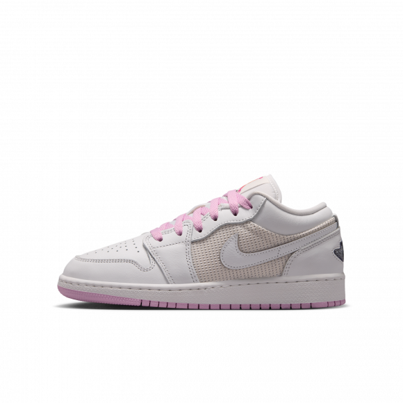 Chaussure Air Jordan 1 Low SE pour pré-ado - Blanc - IV6787-100