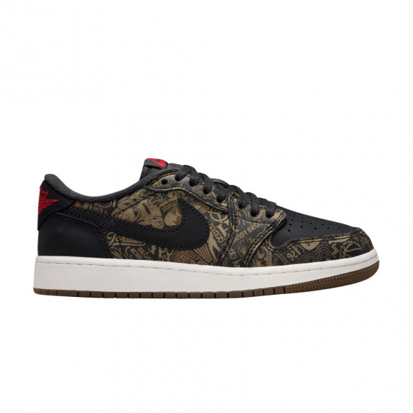 Air Jordan 1 Low OG GS 'Laser' | Black | Kid's Size 4.5 - IV7010-001