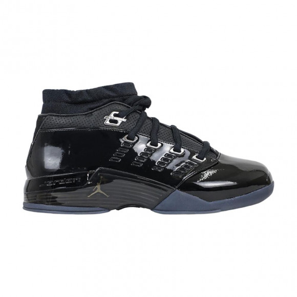 Air Jordan 17 Low 'Black Patent' | Men's Size 13 - IV7640-001