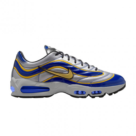 Nike Air Max Joga Bonito R9 'Metallic Silver Varsity Maize' | Blue | Men's Size 13 - IX8646-001