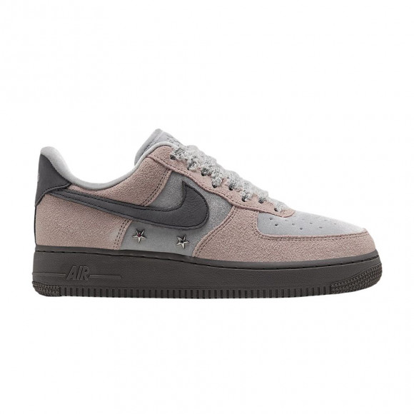 Nike Wmns Air Force 1 '07 'Metallic Silver Pencil Point Particle Rose Pencil Point' | Women's Size 9 - IZ6168-001