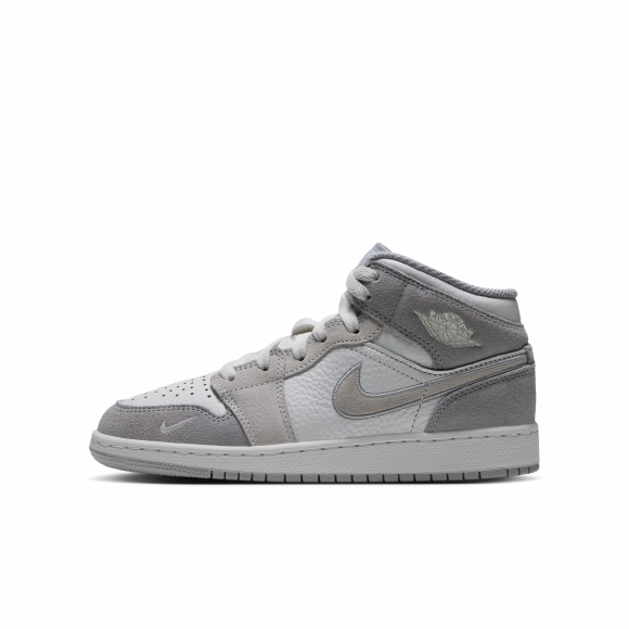 Air Jordan 1 Mid SE kinderschoenen - Wit - IZ8567-121
