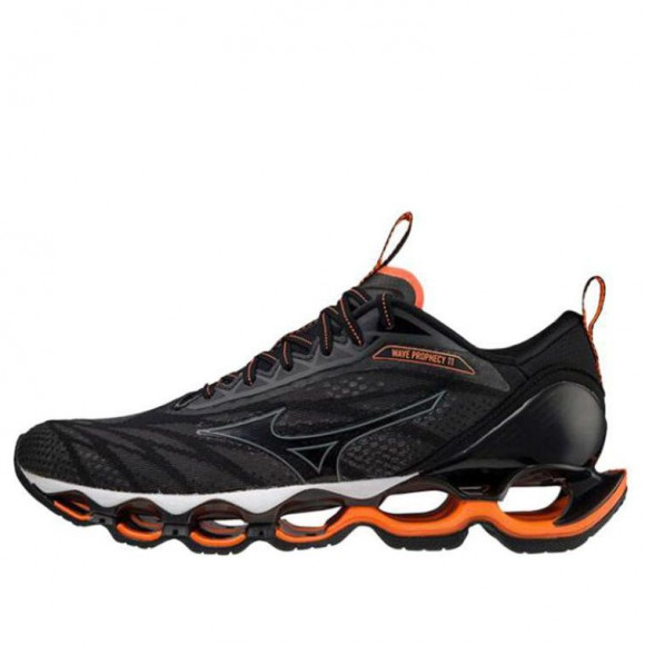 Mizuno Wave Prophecy 11 Low Tops Unisex Gray Black Orange Marathon Running Shoes J1GC220009 - J1GC220009