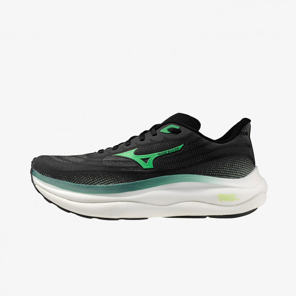 Sneakers Mizuno Wave Sky 9 (M) Black/ Goblin Green/ Alpine Gree - J1GC250255