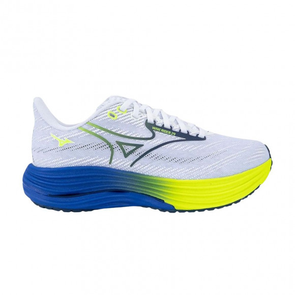 Mizuno Wave Rider 29 Super Wide 'White Blue' | Men's Size 9 - J1GC250453