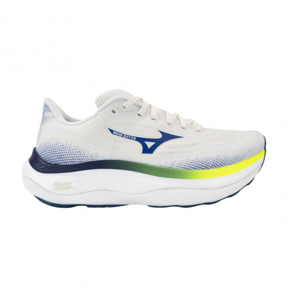 Mizuno Wave Sky 9 Super Wide 'White Blue Yellow' | Men's Size 9.5 - J1GC251151