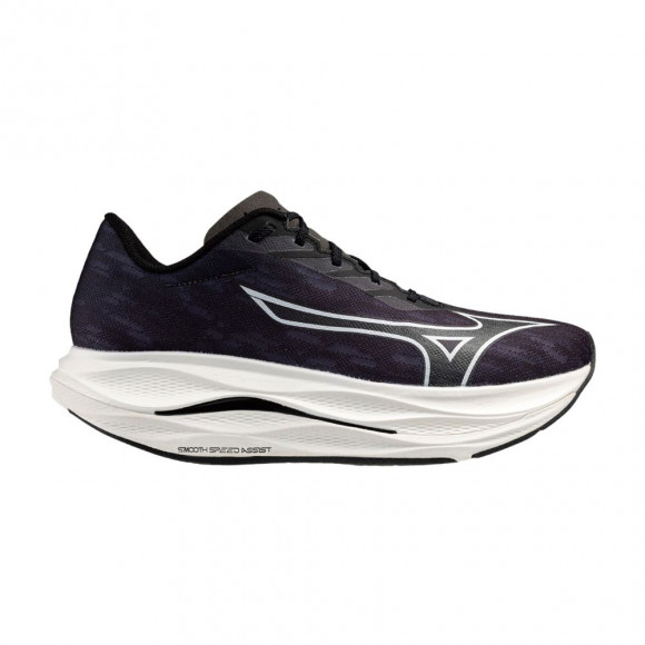 Mizuno Wave Rebellion Flash 3 Wide 'Black White' | Men's Size 7 - J1GC253701