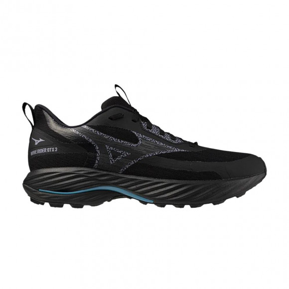 Mizuno Wave Rider GORE-TEX 3 Super Wide 'Black Grey' | Men's Size 6 - J1GC257801