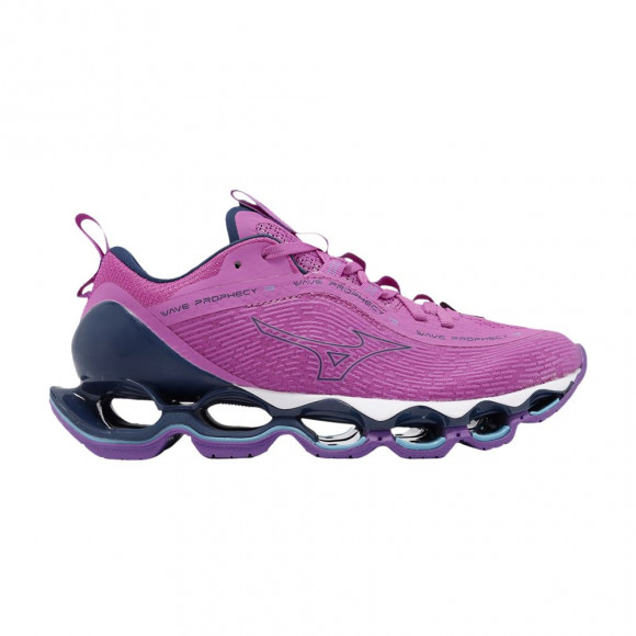 Mizuno Wmns Wave Prophecy 13 'Rosebud Navy Peony' | Purple | Women's Size 9.5 - J1GD240026