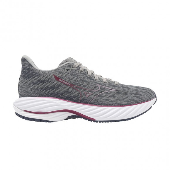 Mizuno Wmns Wave Rider 28 'Ultimate Grey Cosmo Chrome' | Women's Size 6 - J1GD240324