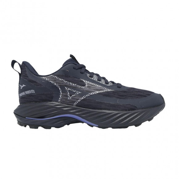 Mizuno Wmns Wave Rider GORE-TEX 3 Super Wide 'Navy Black' | Blue | Women's Size 7.5 - J1GD258021