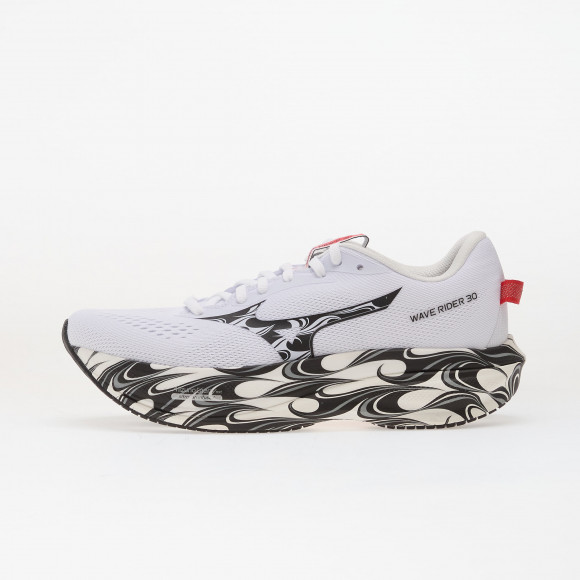 Sneakers Mizuno WAVE RIDER 30 Disclosure White/ Black/ High Risk Red - J1GU262381