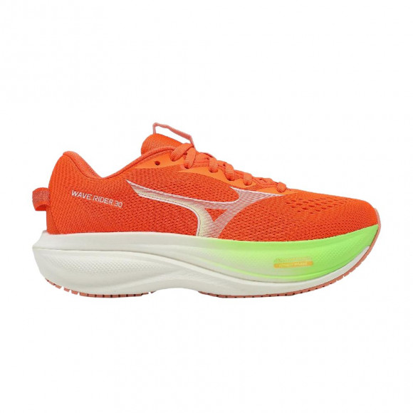 Mizuno Wmns Wave Rider 30 Super Wide 'Orange White' | Women's Size 7.5 - J1GW262172