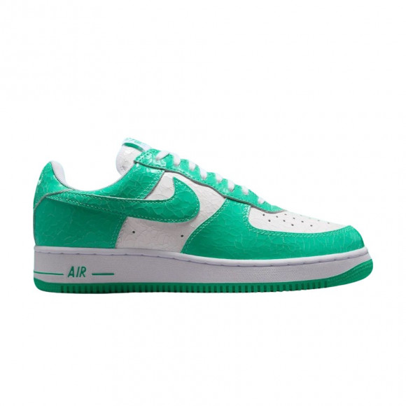 Nike Air Force 1 ’01 'Cracked Leather Pack -Menta White' | Green | Men's Size 5.5 - JA0248-300