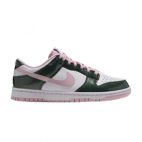 Nike Wmns Dunk Low SE 'White Camo Green Pink Foam' | Women's Size 10 - JA1001-100