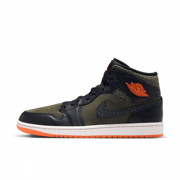 Nike Air Jordan 1 Mid SE Men's Shoes - Green - JA4150-325