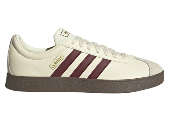 adidas VL Court 2.0 'Ivory Shadow Red Gum' | Cream | Men's Size 12 - JH5062