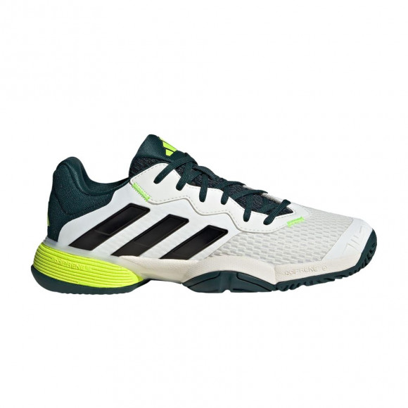 adidas Barricade J 'Off White Black Aurora Ivy' | Kid's Size 3 - JH5126