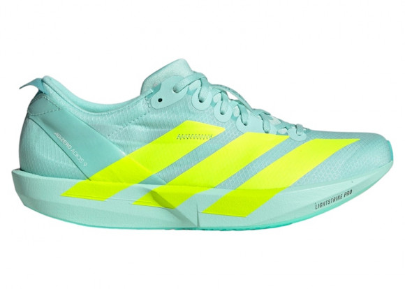 adidas Adizero Adios 9 Semi Flash Aqua Lucid Lemon Mint Ton (Women's) - JH5245