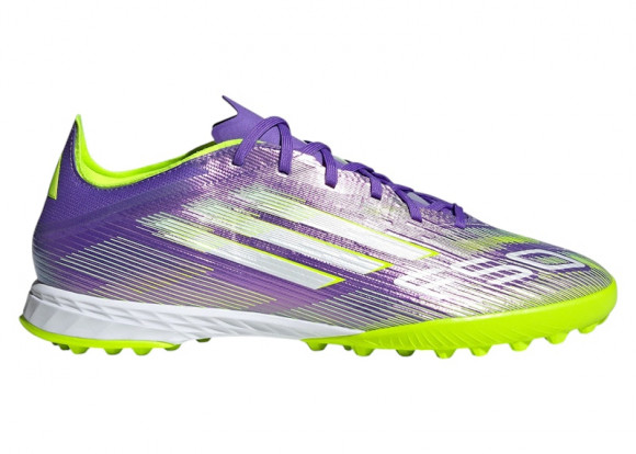 adidas F50 Pro TF Purple Rush Cloud White Lucid Lemon - JH7665