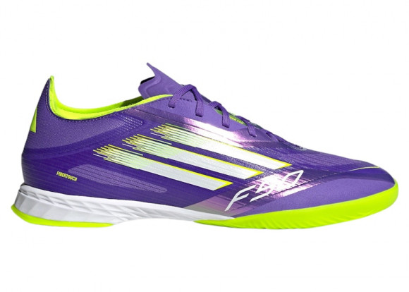 adidas F50 Pro Indoor Purple Rush Cloud White Lucid Lemon - JH7682