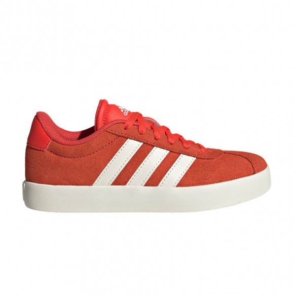 adidas VL Court 3.0 K 'Bright Red Off White' | Kid's Size 3 - JH8724