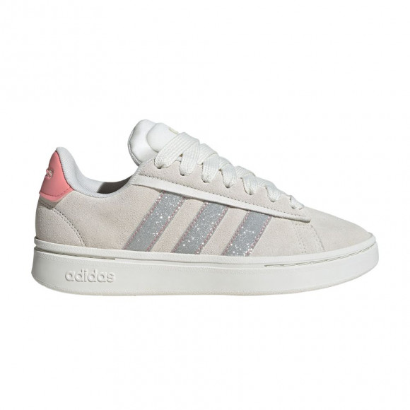 adidas Wmns Grand Court Alpha 'Off White Pink Spark' | Grey | Women's Size 11 - JH9731