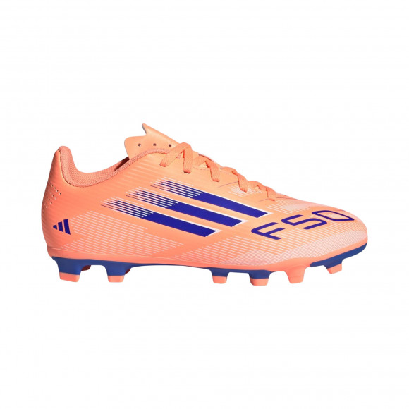adidas F50 Club 'Beam Orange/Lucid Blue/Cloud White' | Kid's Size 4 - JI0027