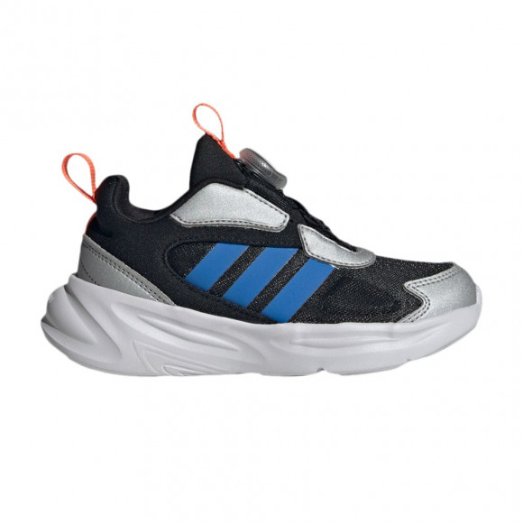 adidas Ozelle BOA K 'Core Black Grey Blue' | Silver | Kid's Size 10.5 - JI1041