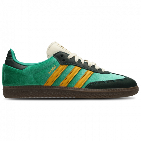 adidas Samba OG Court Green Preloved Yellow (Women's) - JI2681