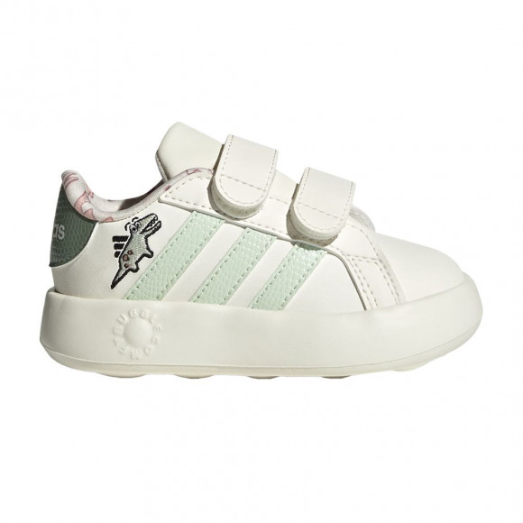 adidas Grand Court 2.0 I 'Dino' | Cream | Infant Size 4 - JI3898
