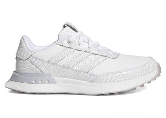 adidas S2G 24 Leather Spikeless Golf Cloud White Silver Metallic (Women's) - JI4037