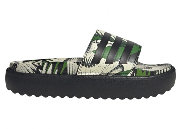 adidas FARM Rio x Wmns Adilette Platform Slide 'Crew Green Black' | Women's Size 10 - JI4754