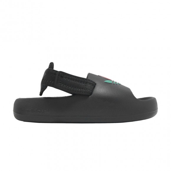 adidas adiFOM Adilette Slide C 'Black Scarlet Green' | Kid's Size 13 - JP5526