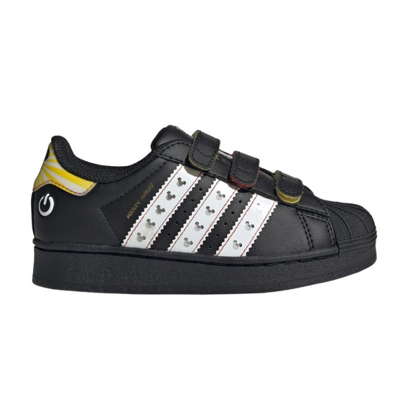 Disney x adidas Superstar LED Lights Comfort Closure K 'Mickey Mouse' | Black | Kid's Size 11.5 - JP8087