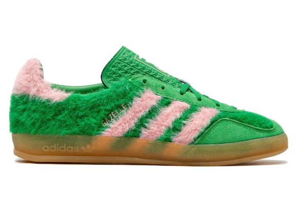 adidas Gazelle Indoor Green Glow Pink (Women's) - JP8342