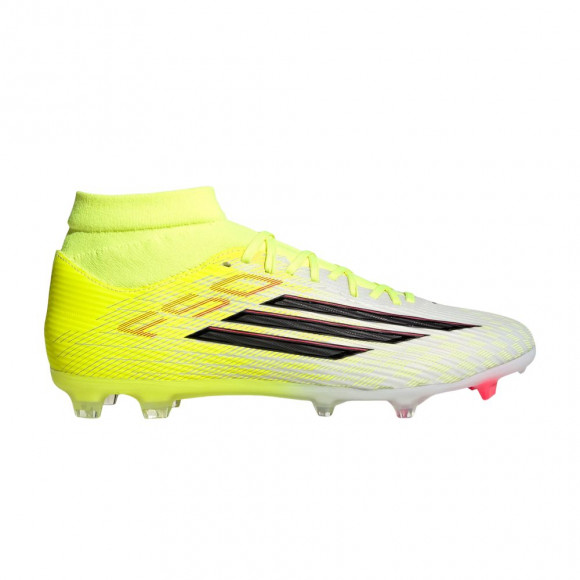 adidas F50 League Mid FG MG 'Team Solar Yellow Core Black Lucid Red' | Men's Size 12.5 - JP8348