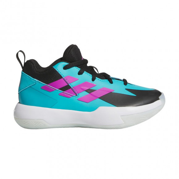 adidas Cross Em Up Select  'Lucid Cyan/Core Black/Purple Burst' | Blue | Kid's Size 12 - JP8749