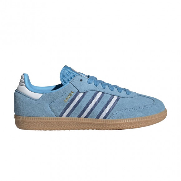 adidas Originals Samba OG 'Light Blue/Cloud White/Gum' | Kid's Size 4 - JP9499