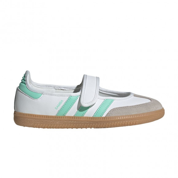 adidas Samba Jane J 'Cloud White Easy Green Gum' | Kid's Size 5.5 - JP9546