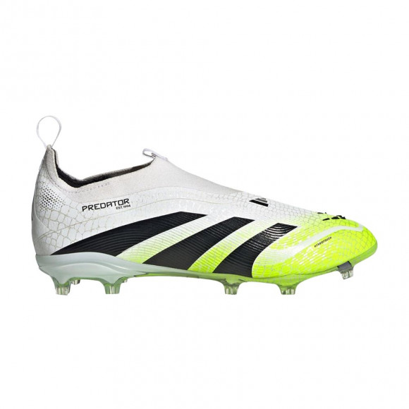 adidas Predator Elite Laceless FG K 'Radiant Blaze Pack' | White | Kid's Size 12.5 - JP9912