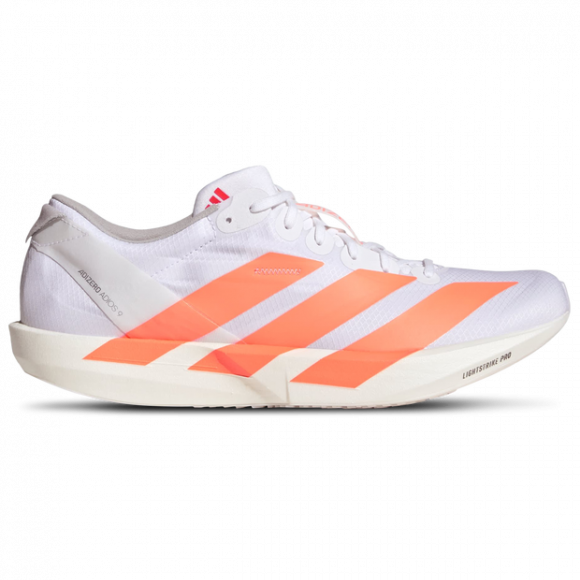Adidas Adizero Adios 9 Homme - Baskets, Blanc - Pointure 40 - Maille/synthétique - JQ0777