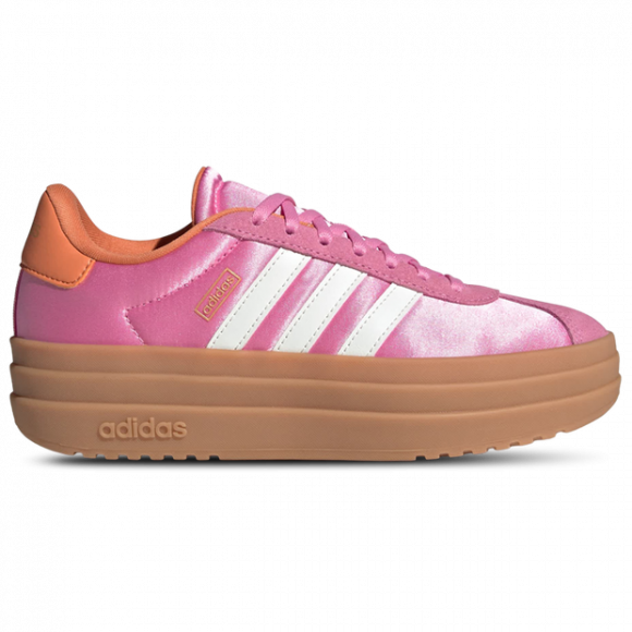 Adidas Vl Court Bold Kid's Sneakers - Pink - Size 5 - Mesh/Synthetic - JQ1875