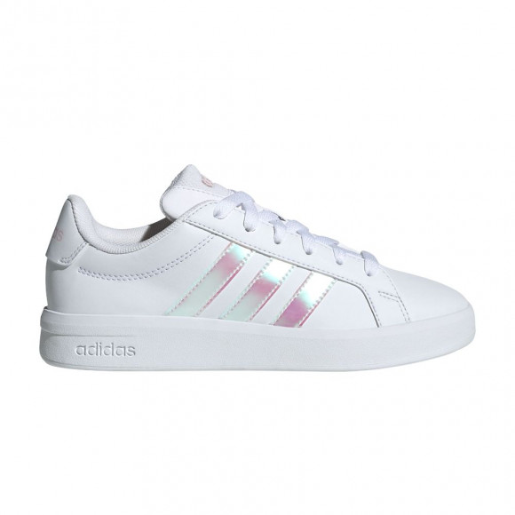 adidas Grand Court 3.0 J 'Cloud White Iridescent' | Kid's Size 5.5 - JQ1978