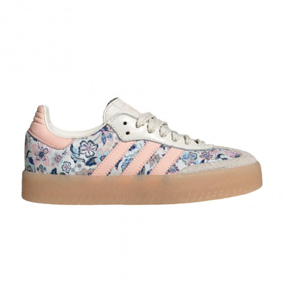 Liberty London x adidas Sambae Big Kid 'Off White Blush Pink Gum' | Kid's Size 3.5 - JQ2009