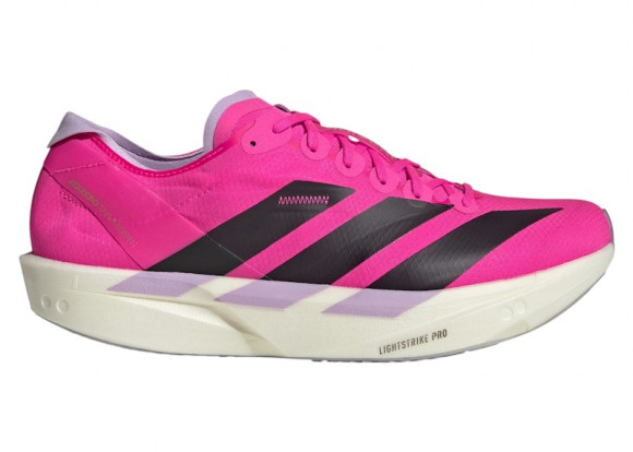 Adidas Women's Adizero Takumi Sen 11 Sneaker Shock Pink/Aurora Black/Powder Plum - JQ2812