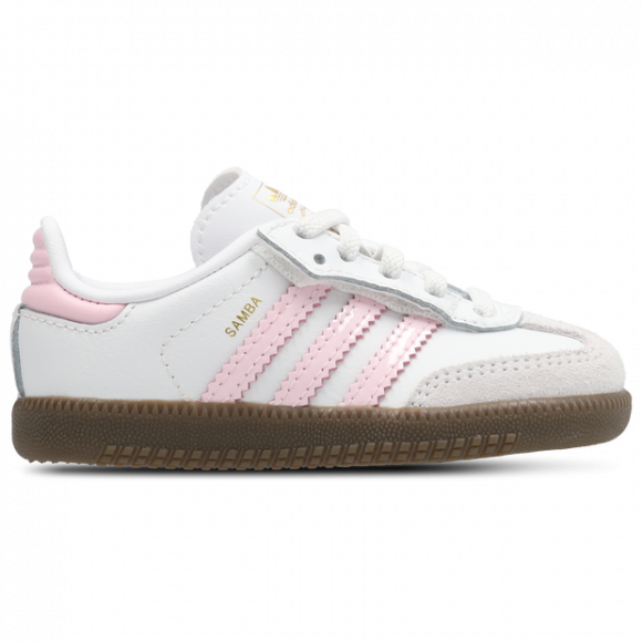 Adidas Samba Unisex Shoes - White - Size: 4 - Leather - Foot Locker - JQ2847